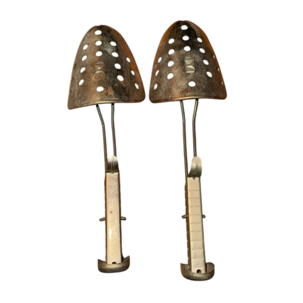 Vintage 50’s EKCO Shoe Stretcher Adjustable Silver